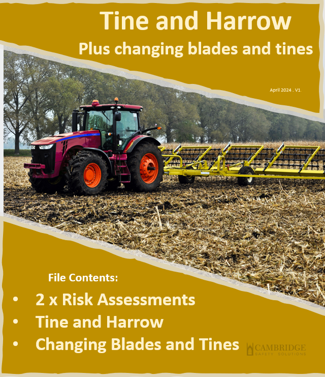 Tine and Harrow - Risk Assessment